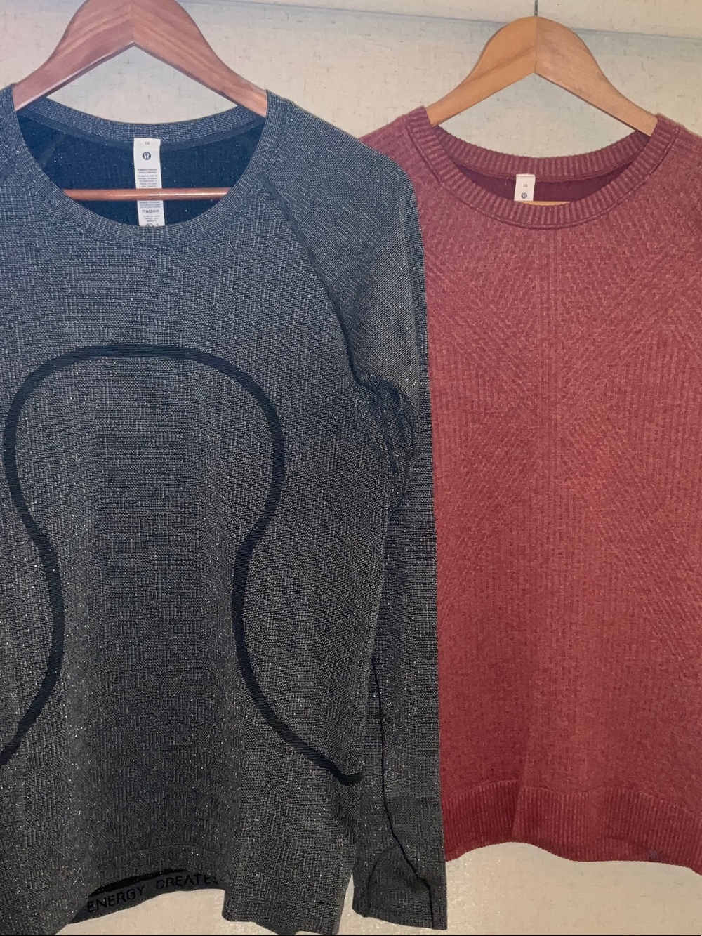 Lot of 2 Lululemon tops